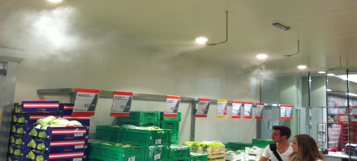 frischwaren befeuchtung